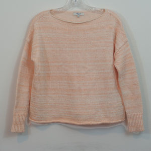 Madewell Sweaters - Madewell Peach Wool Blend Sweater EUC Madewell Sweaters - Madewell Peach Wool Blend Sweater EUC